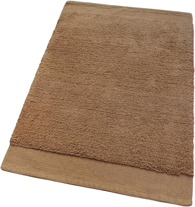 Dywan Przyłóżkowy Sypialnia 60x120 Cm Prysznic Łazienka Miękki Czysta Bawełna Chłonny Antypoślizgowy Brązowy
