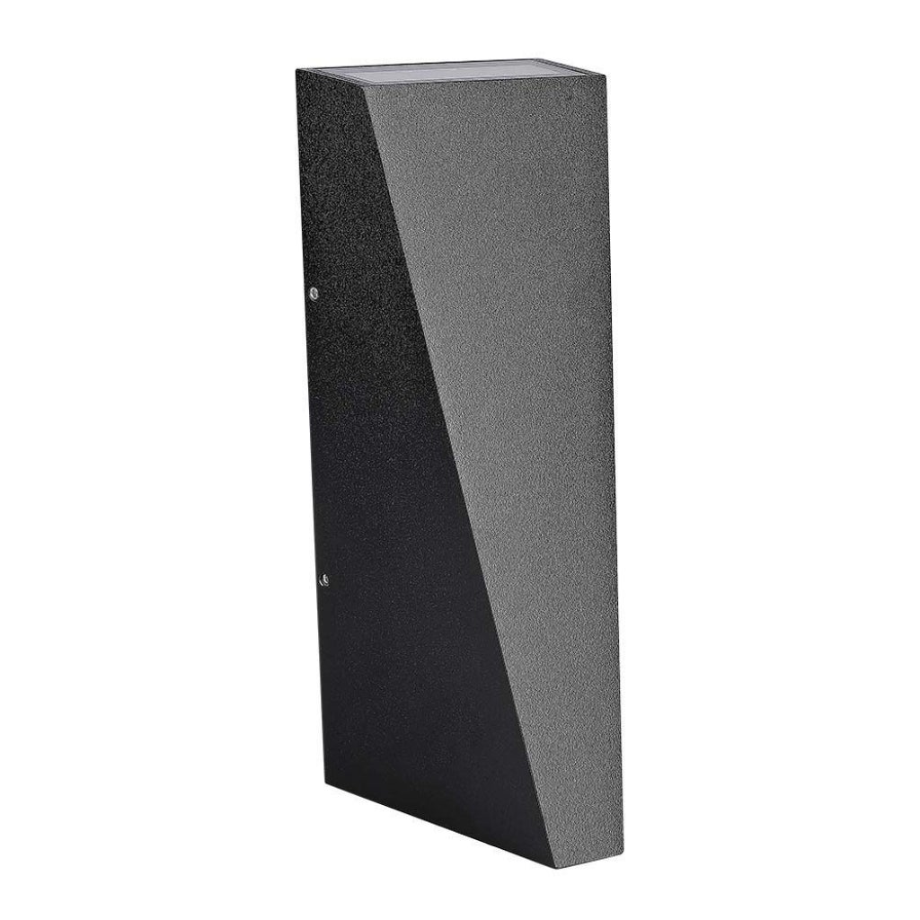 Kinkiet de Pared LED 6W Czarny IP65 3000K