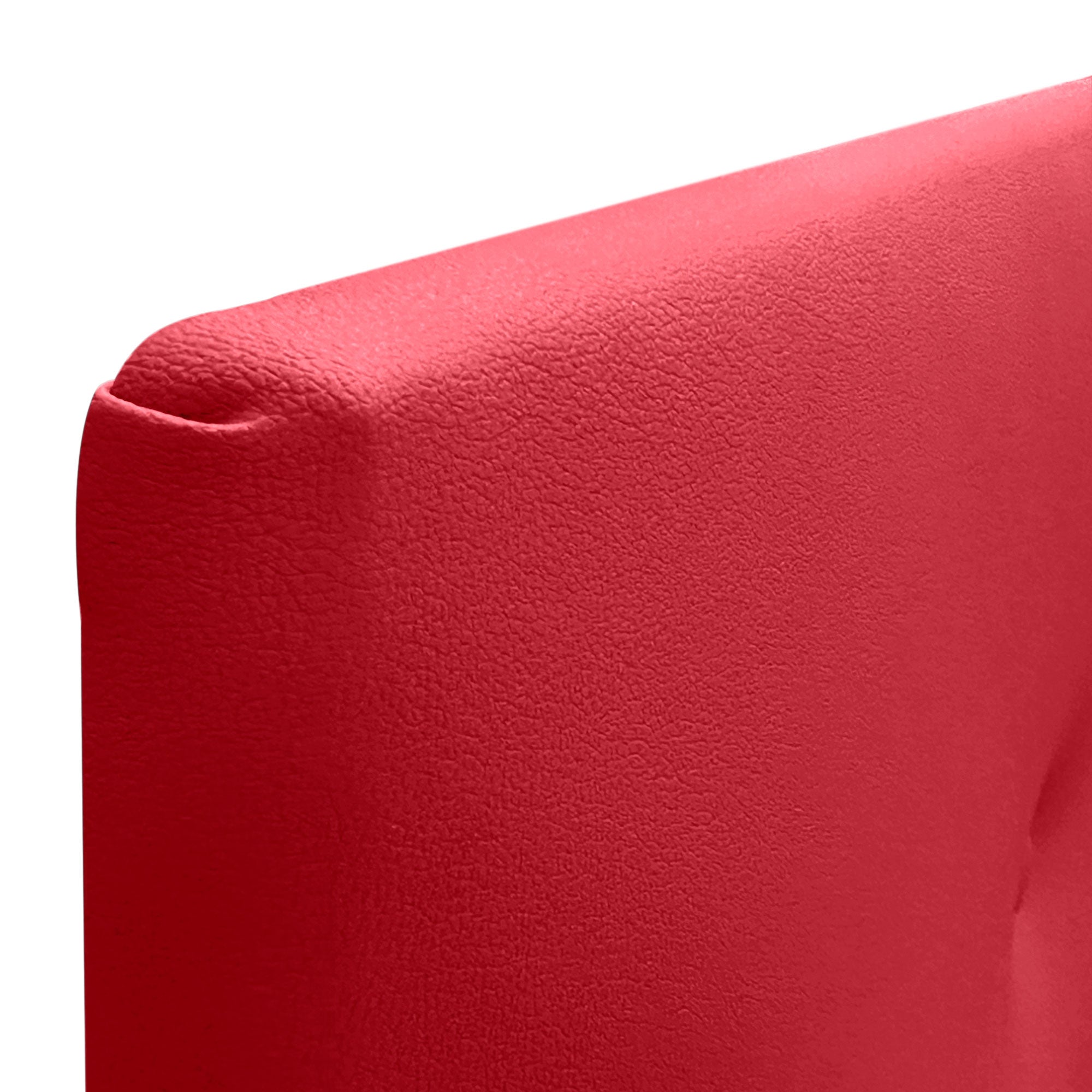 DHOME Cabecero de Polipiel Liso cabeceros Cabezal tapizado Cama (Polipiel Rojo, 135cm (Camas 120/135/140)) - 5