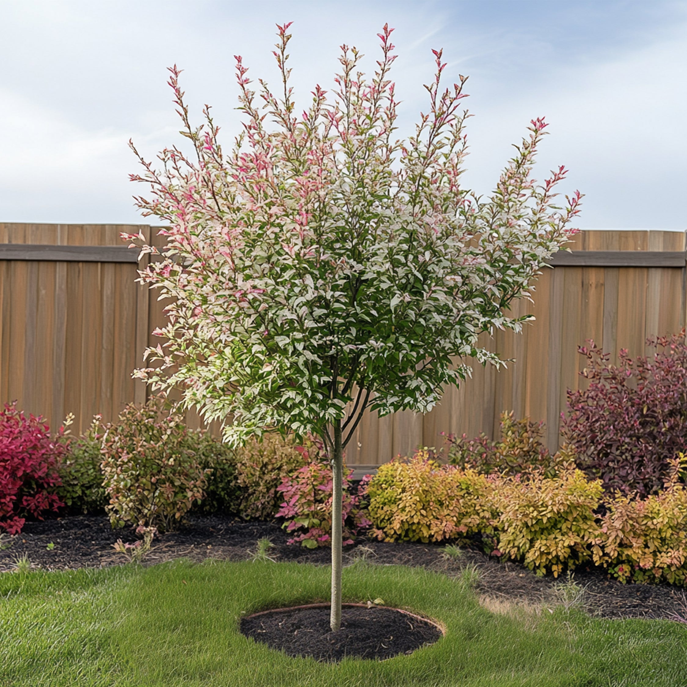 Saule crevette - Set de 2 - Salix integra 'Flamingo' - Hauteur 60-80cm - ⌀17cm - 7