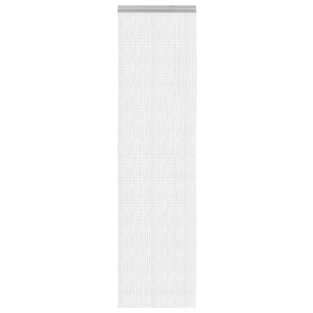 vidaXL - Vliegengordijn - kettingen - 56x186 - cm - aluminium