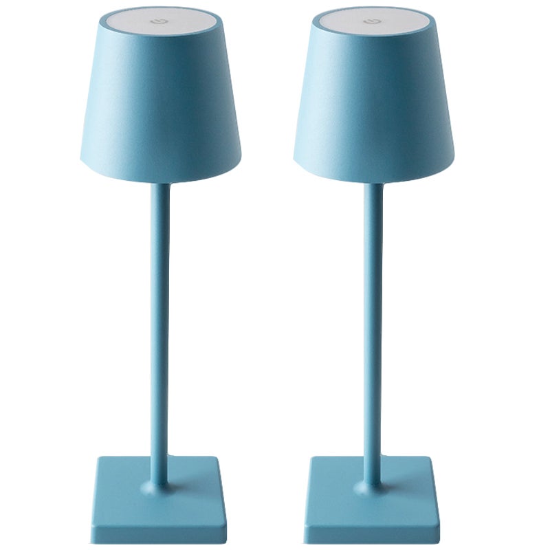 Lampada Da Tavolo Touch LED Ricaricabile Luce Da Scrivania Decorativa