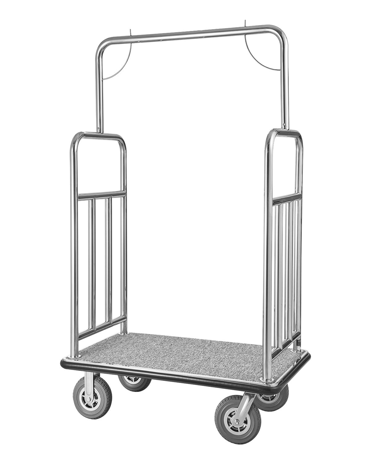 Hotelowy wózek bagażowy 544kg Wózek hotelowy Walizka Wózek Bellboy 108x64x180cm VEVOR