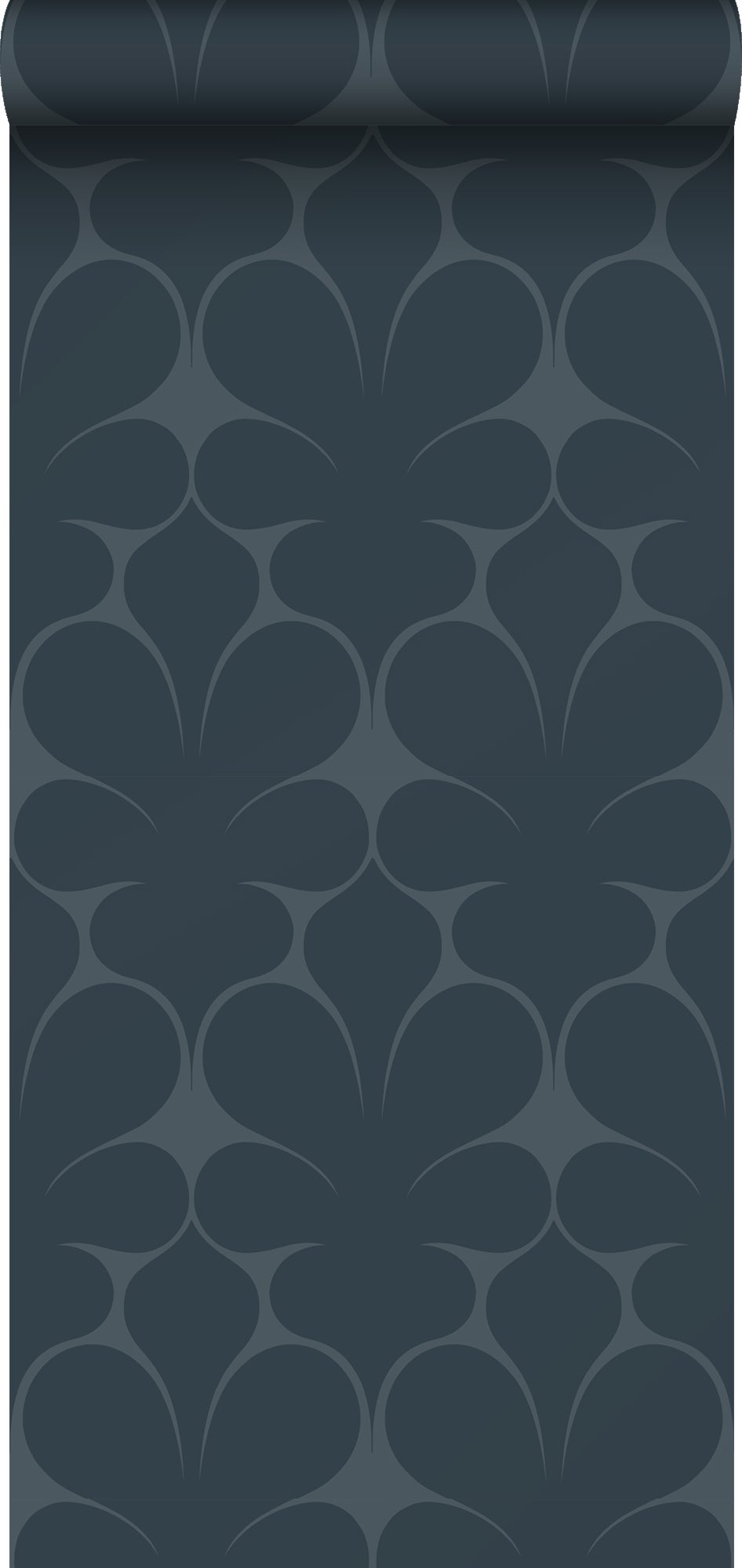 Tapeta ozdoby ciemnoniebieskim - 50 x 900 cm - ORIGIN