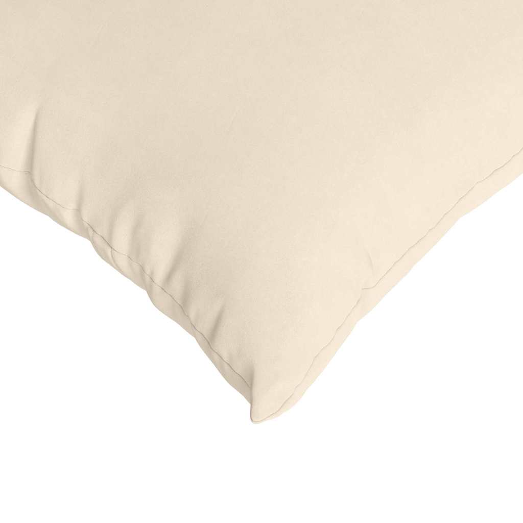 Coussins de canapé 2 pcs Beige 50 x 50 cm tissu vidaXL - 7