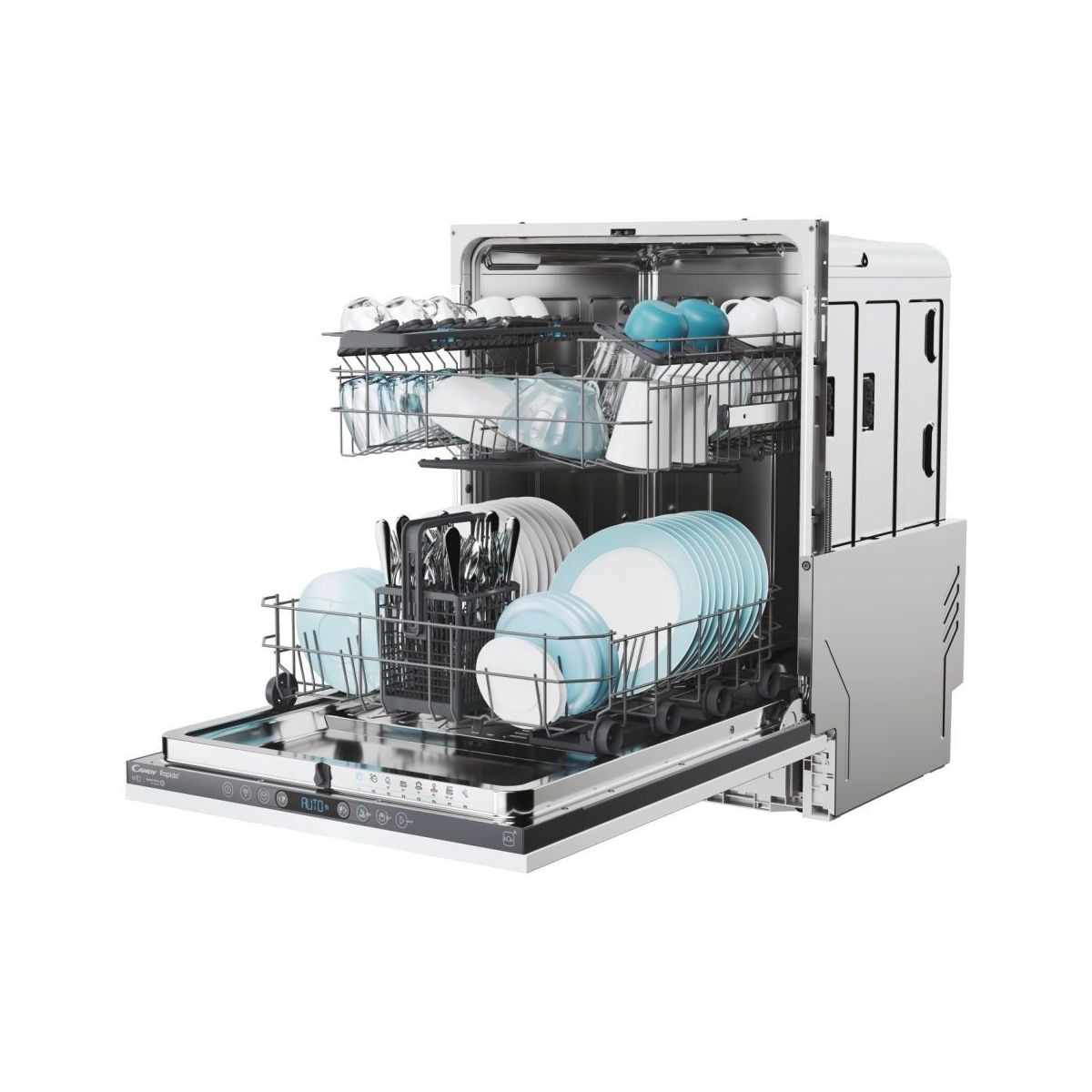 Lave vaisselle encastrable CANDY CI 3C6F0A Rapido' - 4