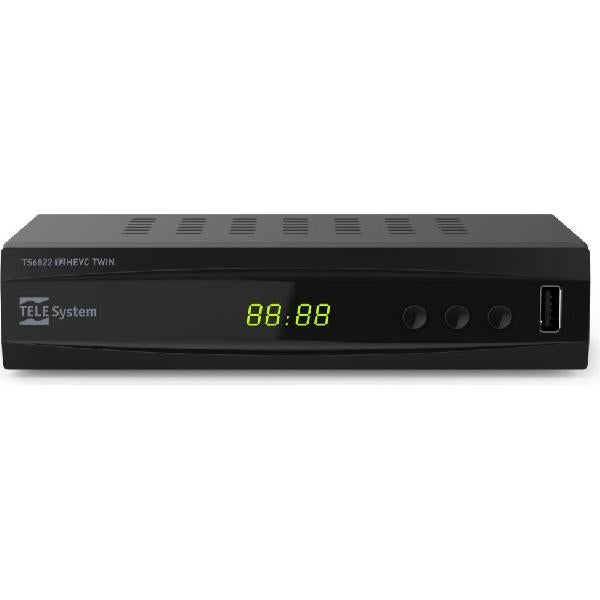 Telesystem Tele System Ts6822 T2hevc Twin Cable Full Hd Negro , Leroy Merlin