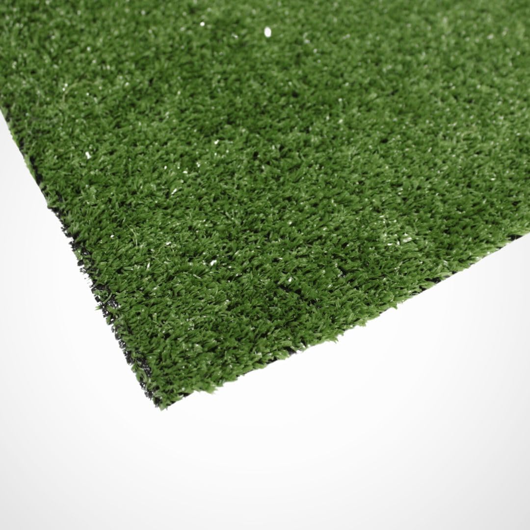 Erba Sintetica| 2X10M (Larghezza X Lunghezza)| Spessore 5MM| Liscio| Soffice| Giardino Esterno| Tipo Tappeto - 3