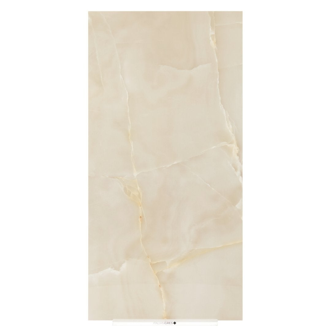 Charme Beige - Marmo Onice Lucido - Piastrelle 60x120 cm 10 mm - MAO 5001 60x120 GLOSSY 10 mm - 6