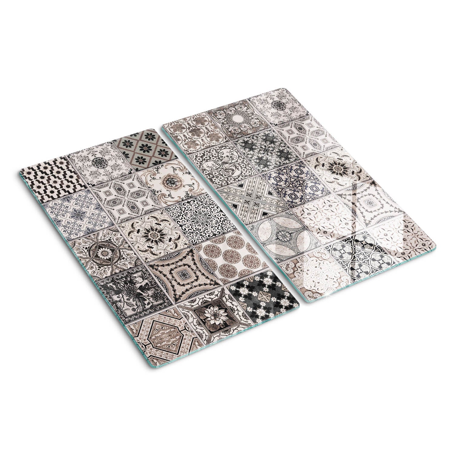 Szklana deska do krojenia Tulup Kształt prostokątny - 2x30x52 cm - Płytki ceramiczne