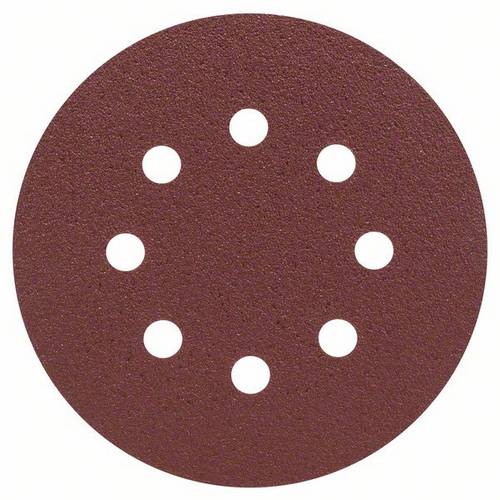 Zestaw papierów ściernych Bosch do szlifierek mimośrodowych 25 szt. perforowanych 125 mm 80 - 2607019493