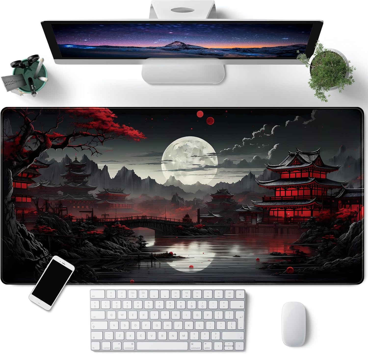 Anyshock - Tappetino Per Mouse Da Scrivania, Grande, 80 X 39,9 Anyshock - Tappetino Per Mouse Da Scrivania, Grande, 80 X 39,9