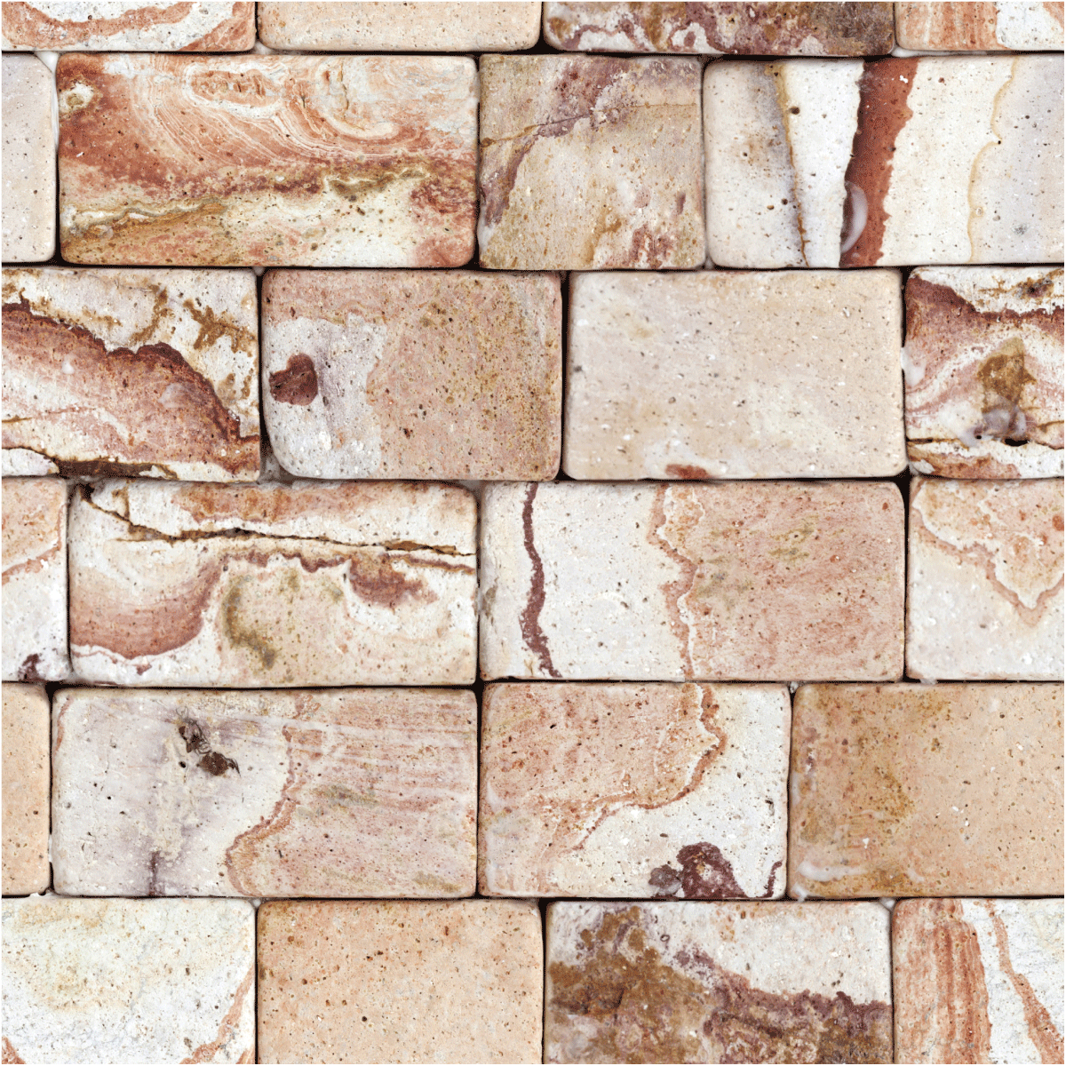 Adesivi materiale pietre dell'Lavandou - Sticker adesivo - adesivi murali - 60x60cm - 2