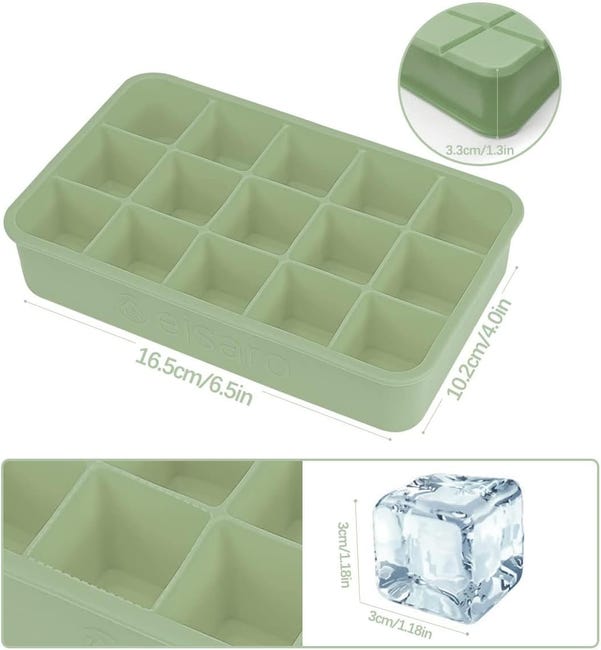 Stampo per ghiaccio in silicone Stampo per ghiaccio morbido e duro per uso alimentare Stampo per gelato Blocco di ghiaccio Bevanda fai da te Vassoio per crema Cubi per frigorifero da cucina Stampo per ghiaccio in silicone Stampo per ghiaccio morbido e duro per uso alimentare Stampo per gelato Blocco di ghiaccio Bevanda fai da te Vassoio per crema Cubi per frigorifero da cucina