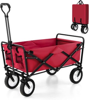 Carrello pieghevole mare spiaggia giardino portata 80kg 4 ruote Timmy Carrello pieghevole mare spiaggia giardino portata 80kg 4 ruote Timmy