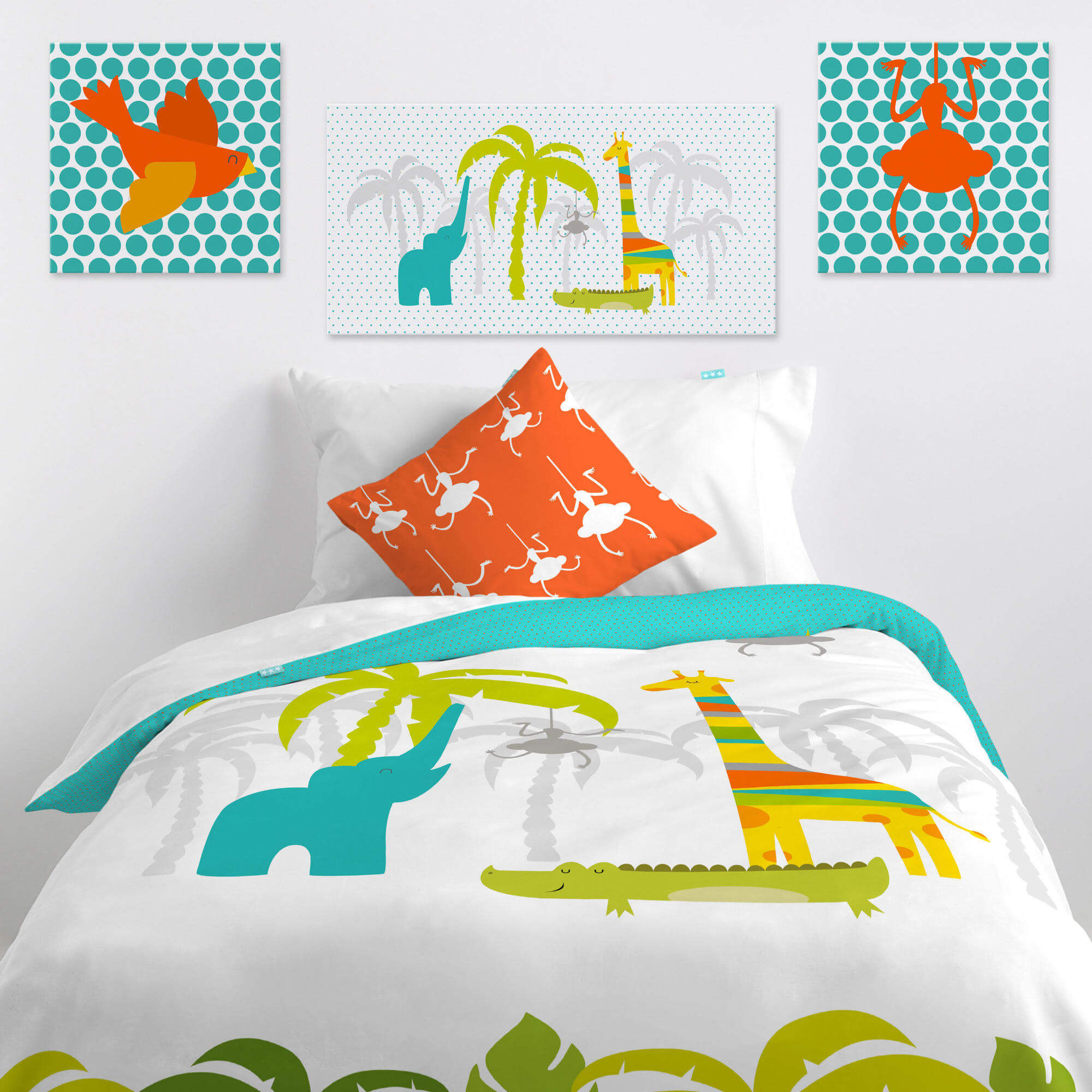 Zoo Tela decorativa 27x27 cm - 3