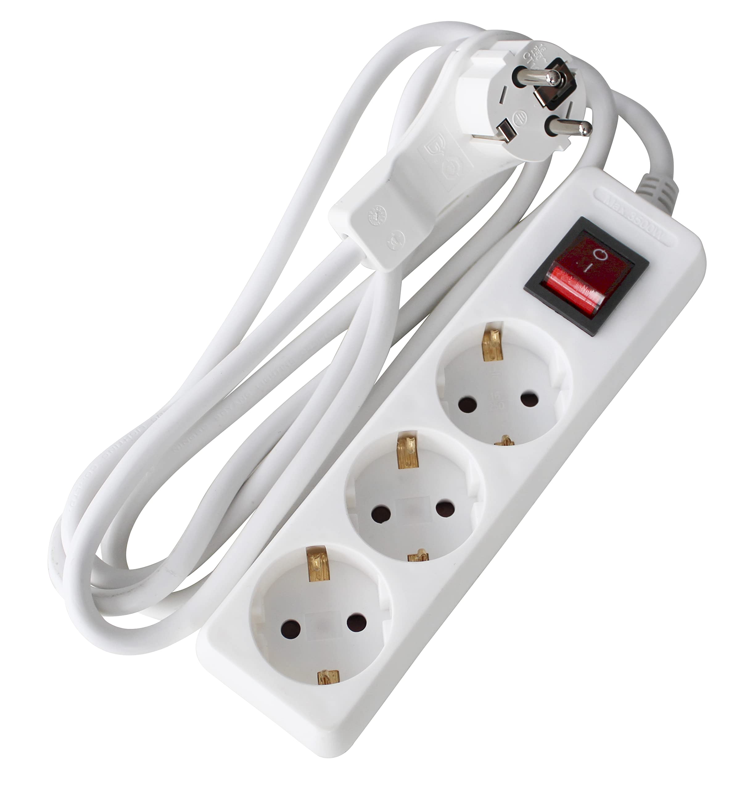 Smart WiFi Power Strip Ciabatta Multipresa Elettrica Con 3 Prese Schuko Smart WiFi Power Strip Ciabatta Multipresa Elettrica Con 3 Prese Schuko