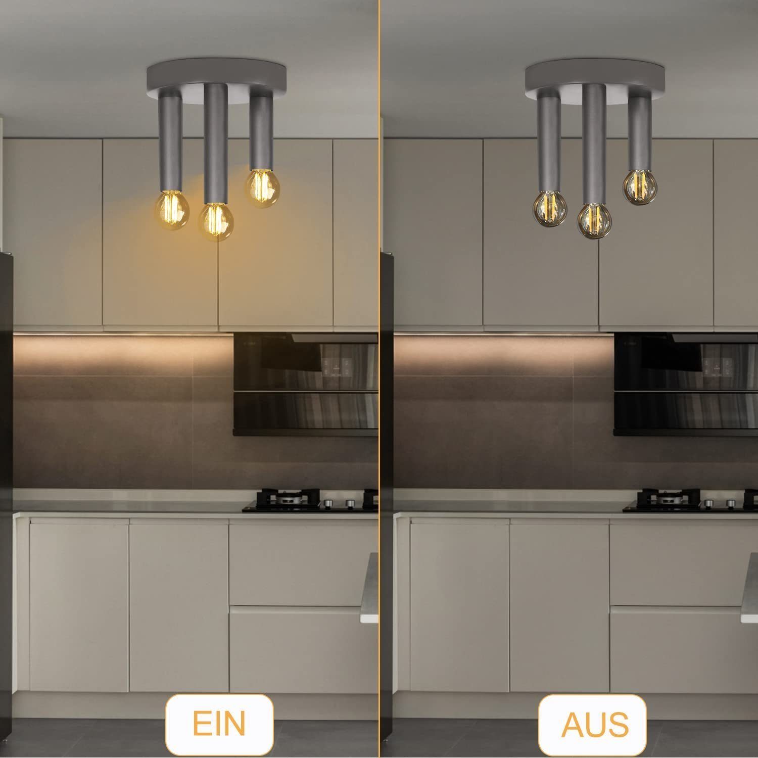2PCS Plafonnier Antique En Diamant 26CM Suspension Luminaire Moderne Lustre Vintage E27 Pour Loft Bureau Interieur Or Rose 85031159