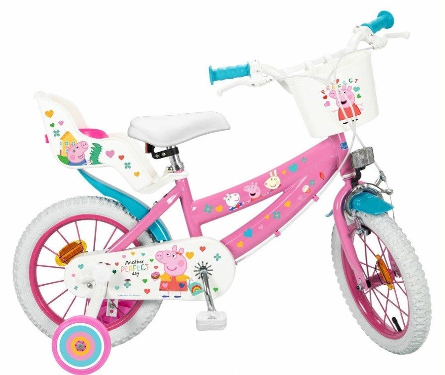 Bicyclette Enfant B'twin 12 Pouces Pour Fille – Blanc Et Rose, Modèle Unicorn
