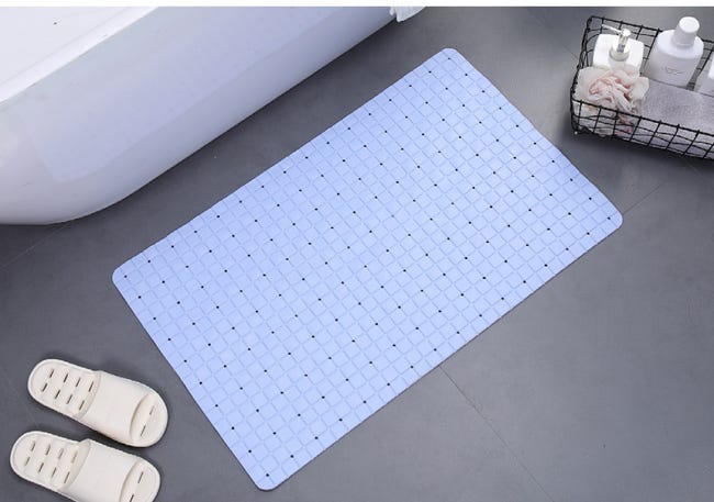 Tappetino antiscivolo per massaggio vasca da bagno, tappetino per pavimento del bagno 40*100 Extra-lungo TPE con bolle antiscivolo, tappetino per doccia bagno | SHEIN ALIA Tappetino antiscivolo per massaggio vasca da bagno, tappetino per pavimento del bagno 40*100 Extra-lungo TPE con bolle antiscivolo, tappetino per doccia bagno | SHEIN ALIA