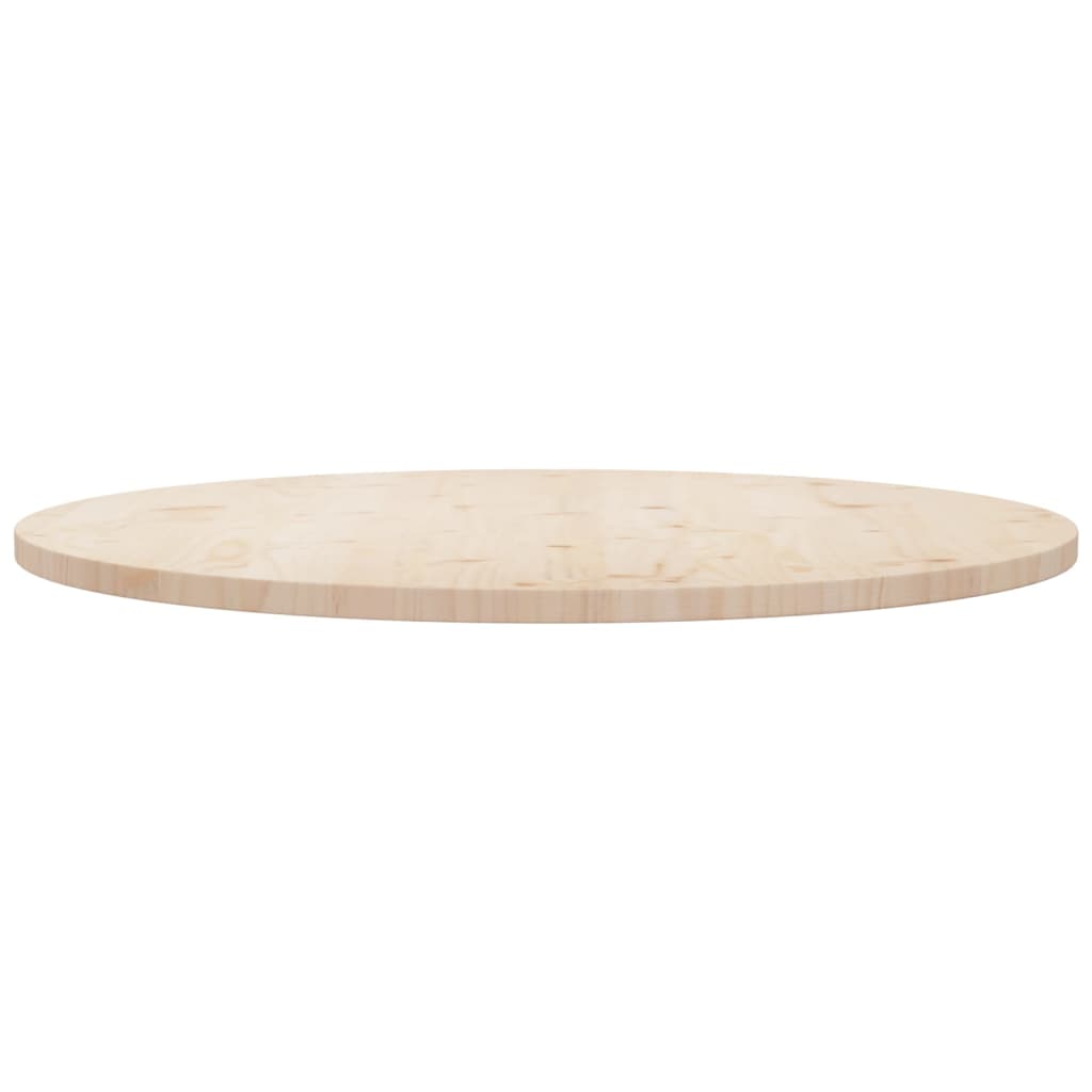 Tablero de mesa | superficie de mesa | tablero de escrito madera maciza de pino ø90x2,5 cm cfw29615
