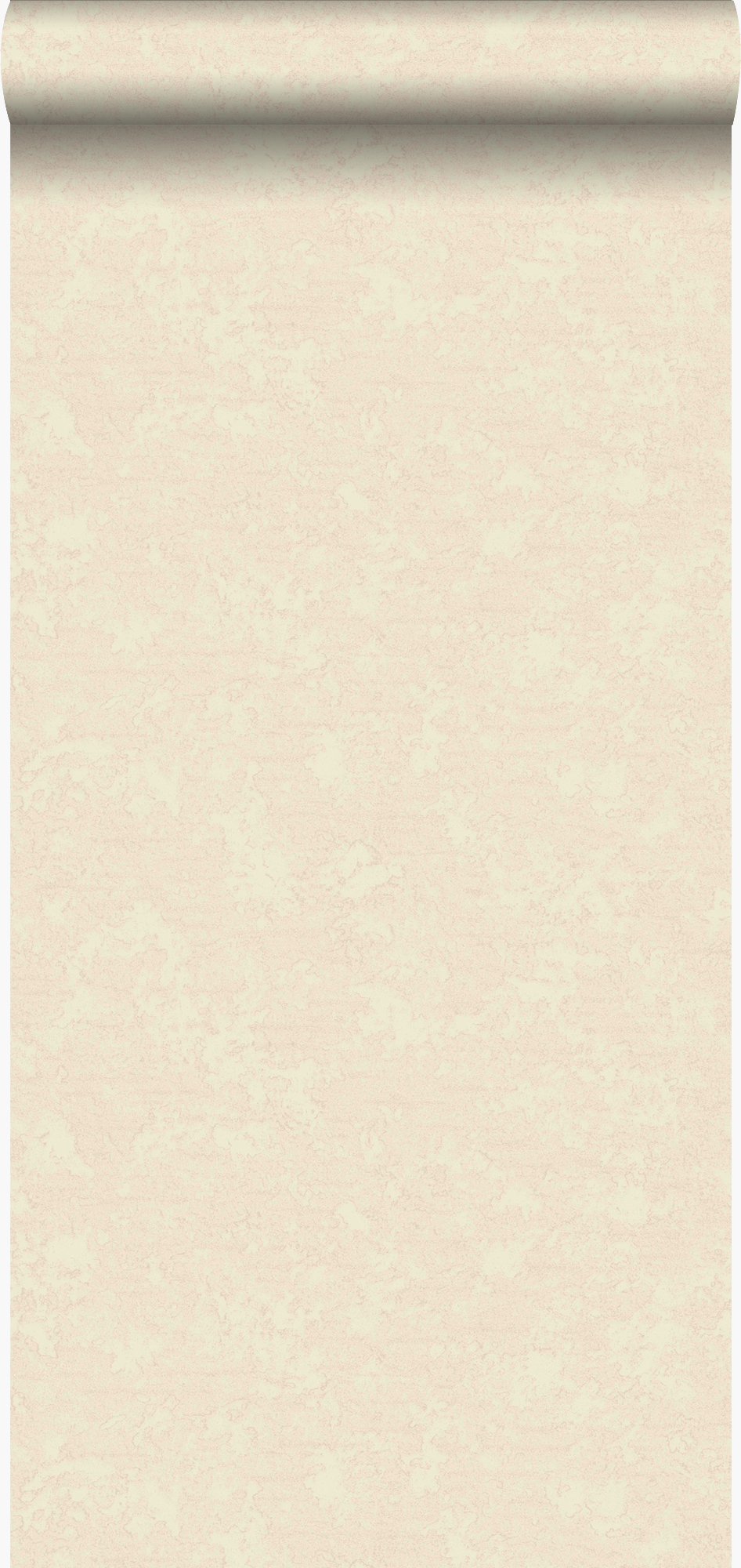 Papel pintado liso beige crema claro - 53 cm x 10,05 m - origin wallcoverings