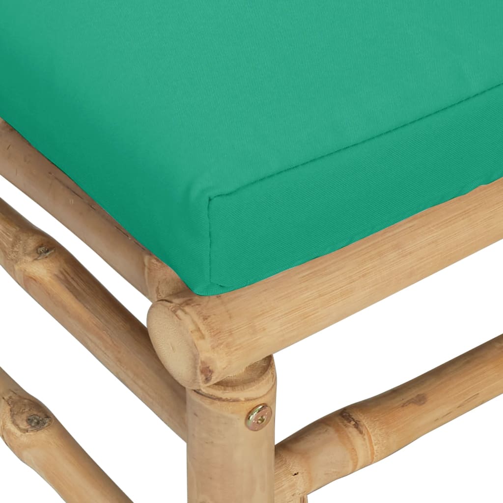 Salon bas de jardin en Polyester Vert 2 personnes - 8