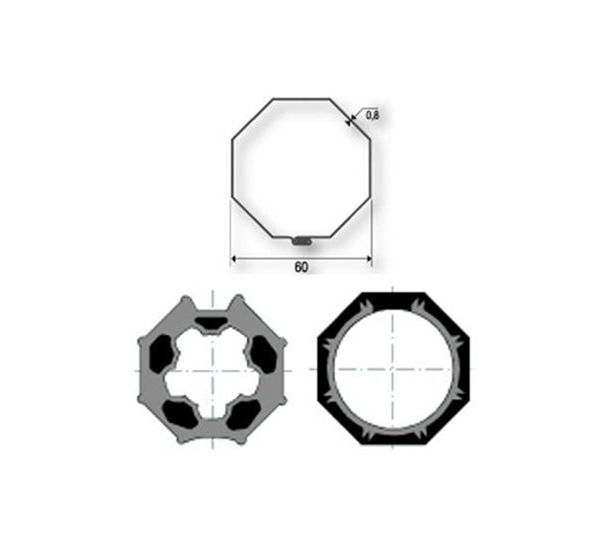 Kit de remplacement pour moteur volet filaire SOMFY LT50 - Diam.50mm - 6 N.m - Ref. ARIANE 1032049 6/17 - 5