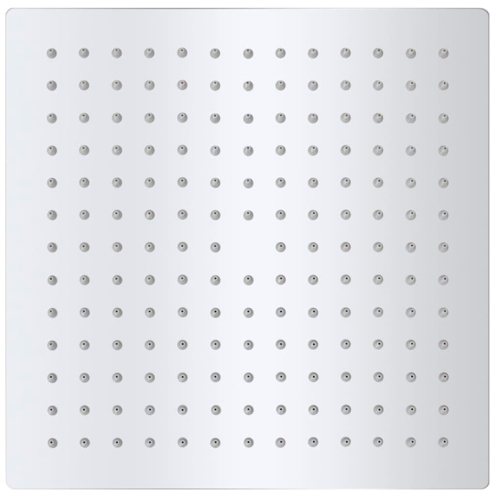 Maison Exclusive - Testa Doccia a Pioggia in Acciaio Inossidabile 25x25cm Quadrata - 7