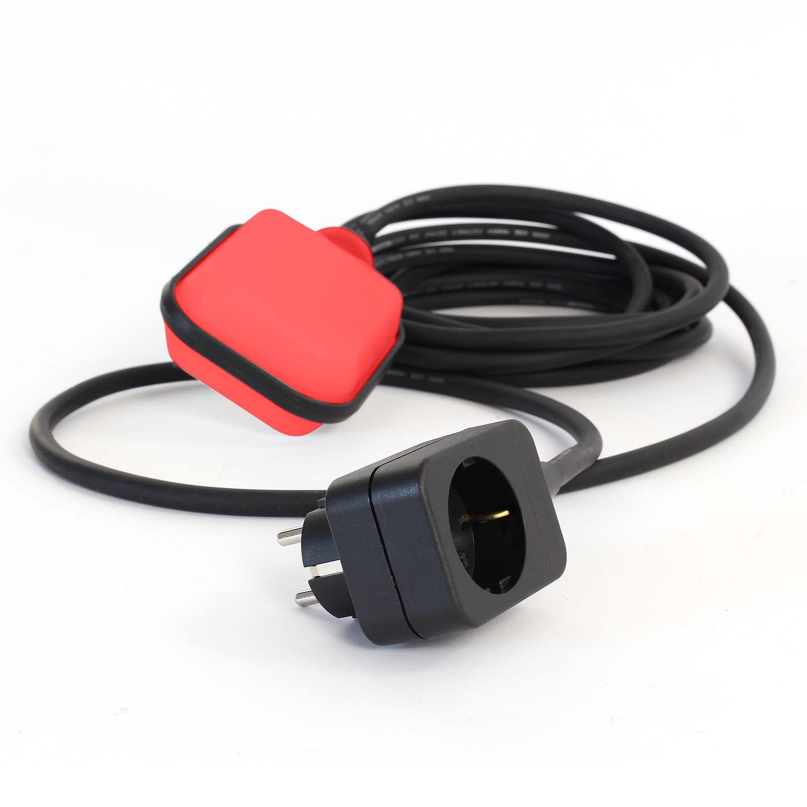 Aqua Stop Interrupteur à flotteur - avec Câble et Fiche de 5 m - pour Protection contre pompage à vide - Accessoires de Bassin Étang… Wiltec - 2