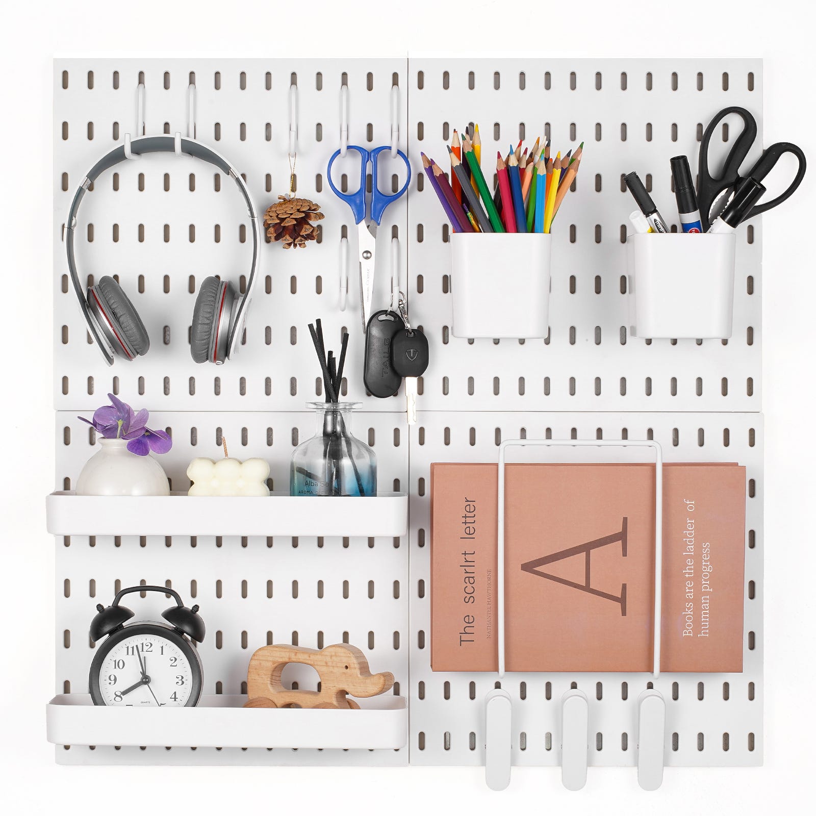 Organizzatore A Muro Per Fruste E Attrezzature Equestri – Porta Fustible In Plastica Per Stalle E Rimorchi, Montaggio Facile