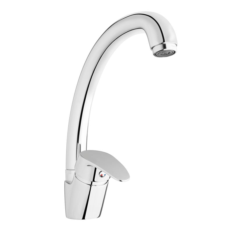 Bateria kuchenna z wylewką lux Invena Ava New chrom