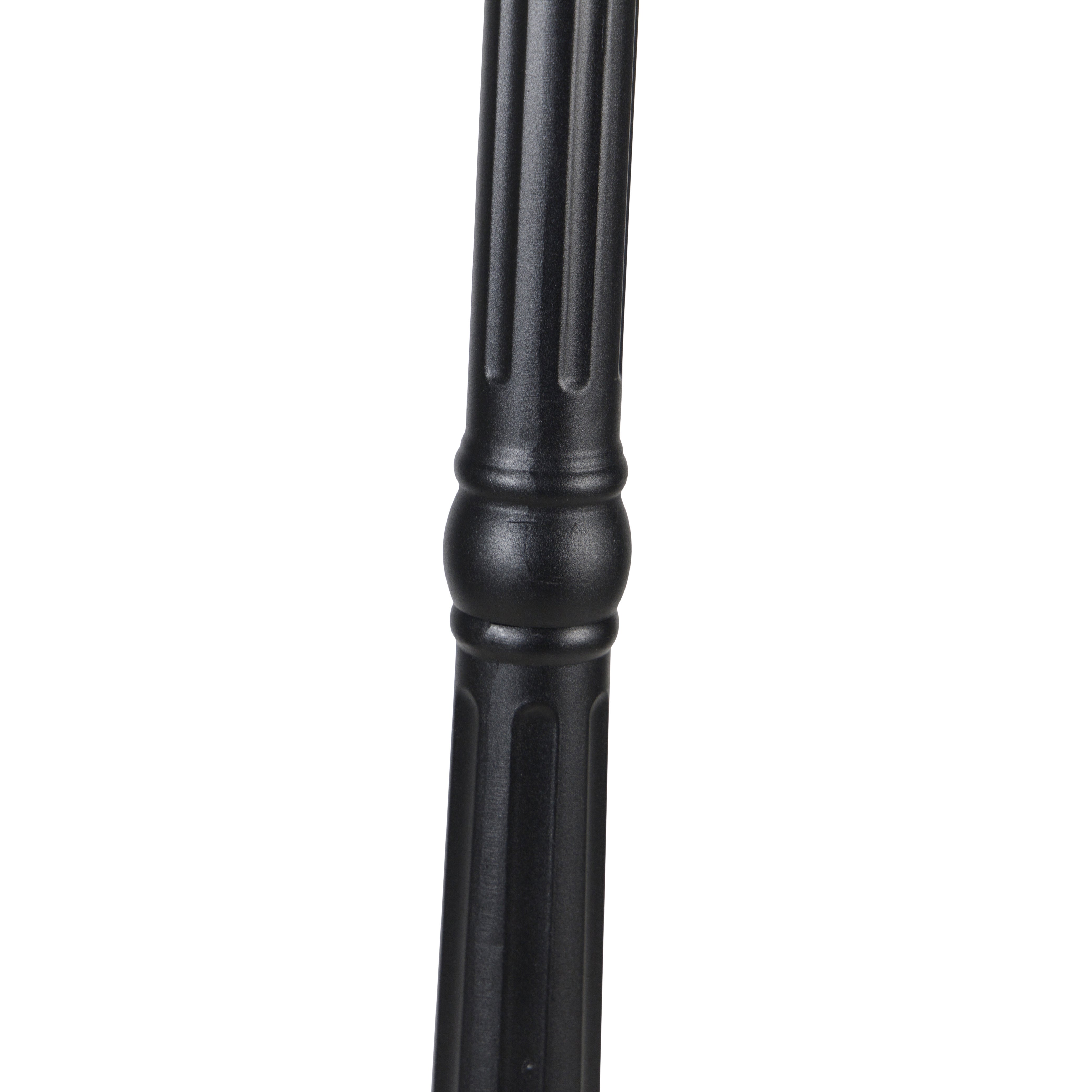 Qazqa classic-antique lanterne extérieure pour jardin - Havana - noir, max. 60w, e27, 220cm, IP44, à 2 lumières - 7