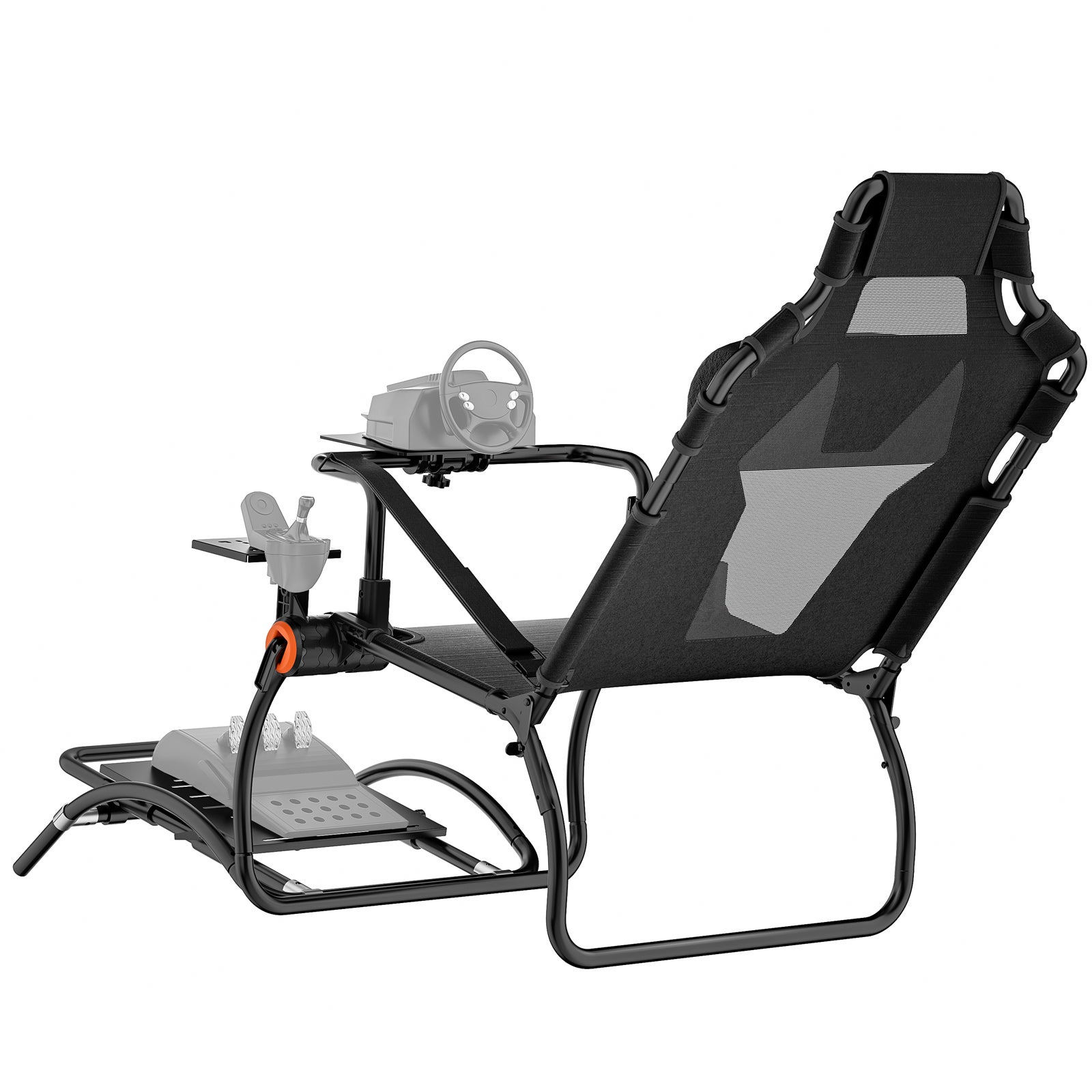 Support de Volant Pliable SucceBuy pour Logitech G923/G920/G29, Structure Acier, Réglage d’Angles du Volant et des Pédales, T248P - 3