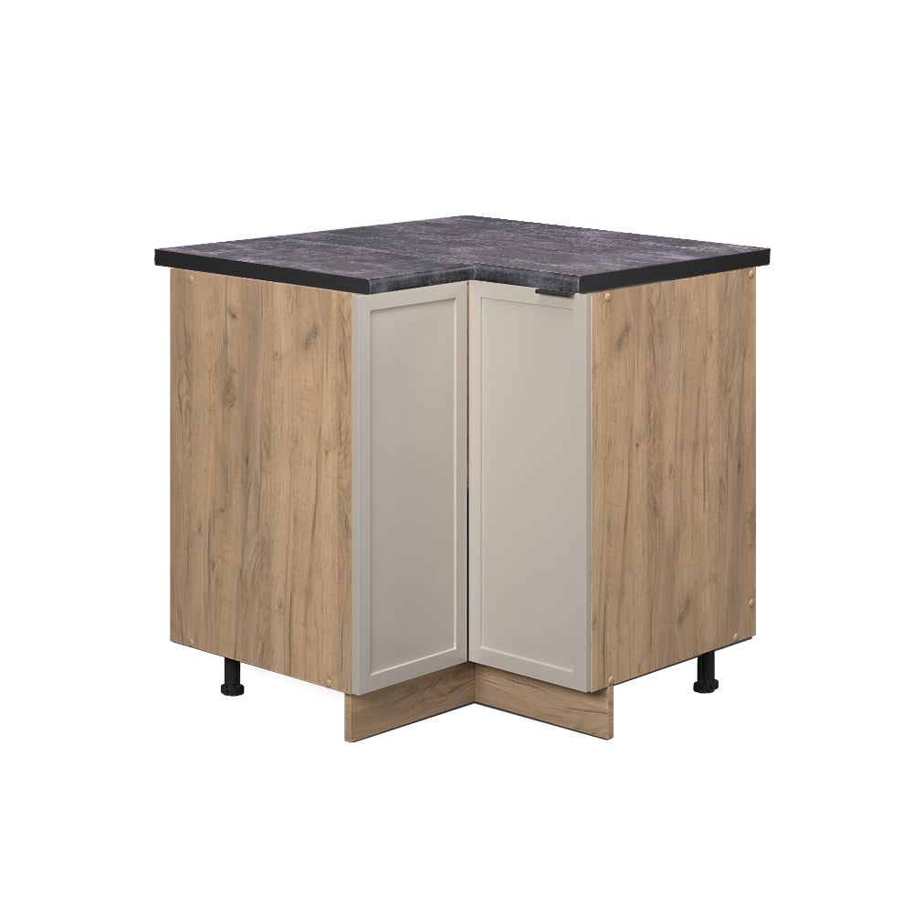 Vicco Szafka narożna Fame-Line, GreyBeige, 80.5 cm , BP Antracyt