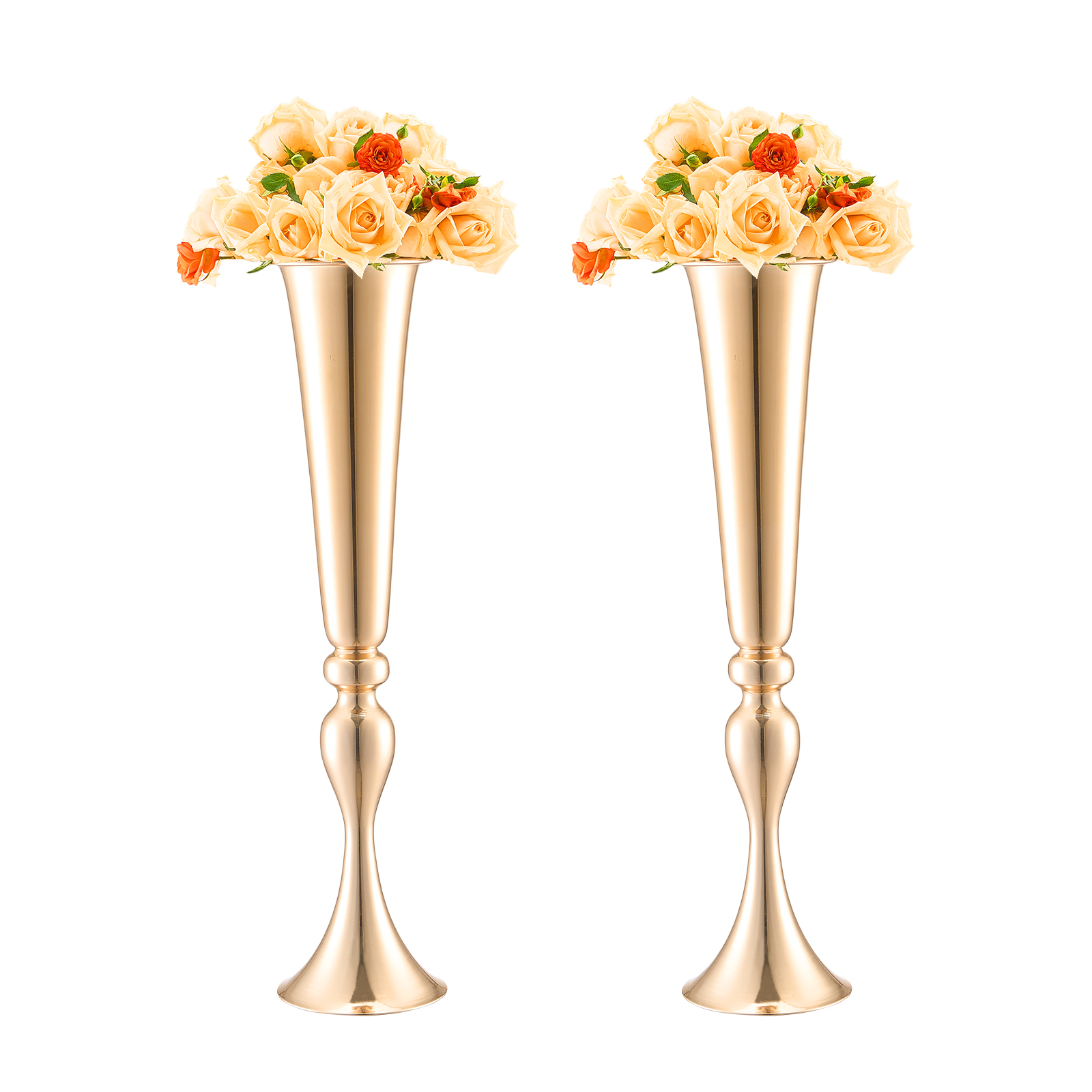 LANLONG 2 Ramos De Flores Falsas, 15 Cabezas De Rosas De Plástico Con Base,  Flores Artificiales Para Ramos De Boda, Centros De Mesa, Fiesta, Día De |  Compra Online En Yaxa, image size:1600x1600