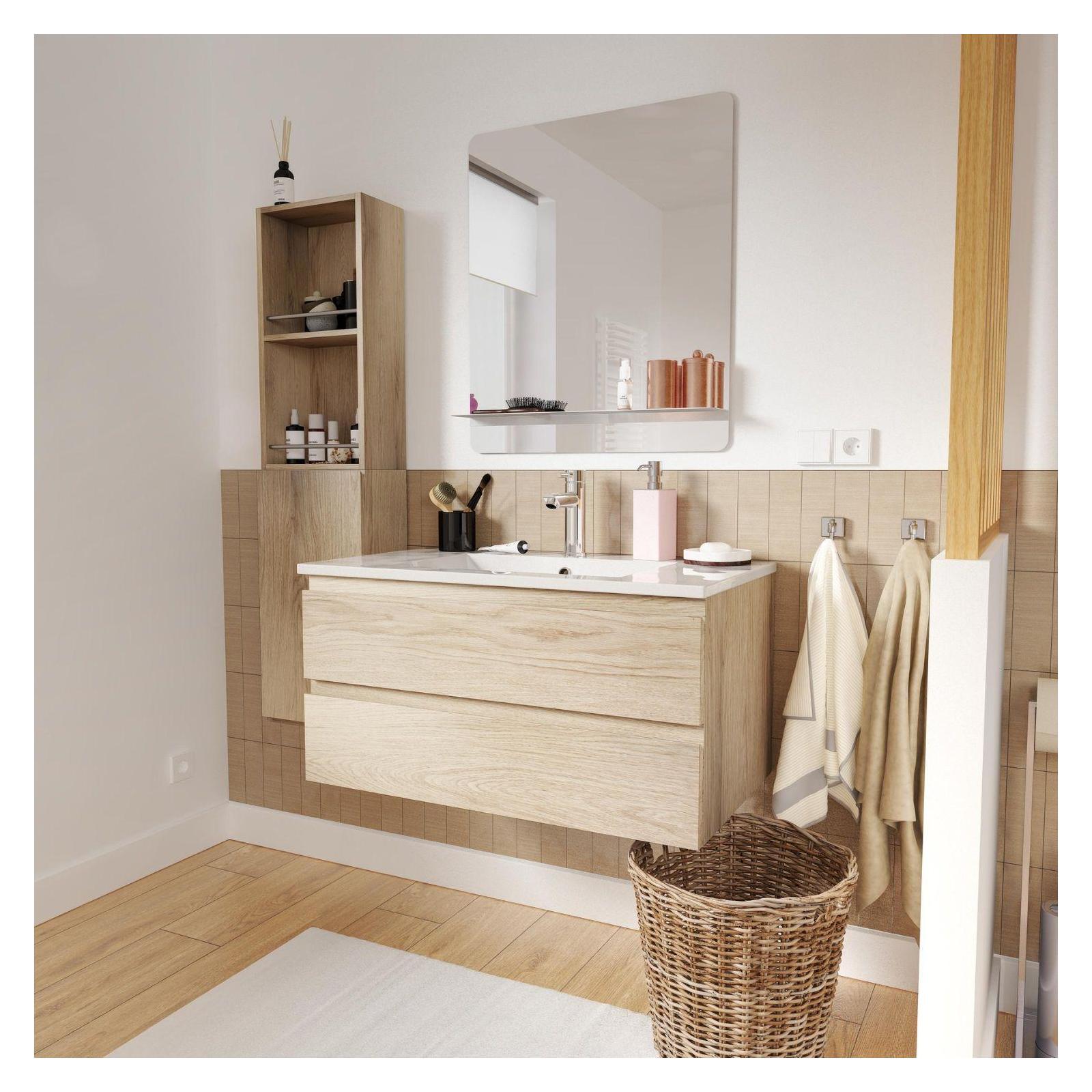Meuble simple vasque SORRENTO 80 cm - 6