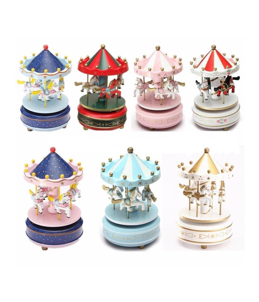 Carillon Da Cavallo In Legno Luce LED Musicale Gioco Bambini Regalo Compleanno Decorativo Da 16,73 € | DHgate