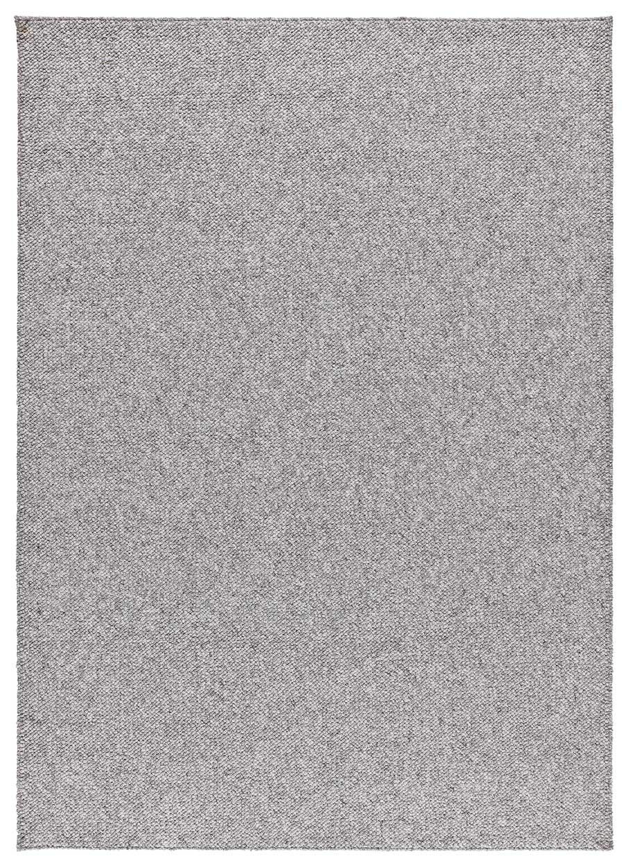 Alfombra interior plata rectangular 120 x 170 cm PETRA semiliso - ATTICGO - 7