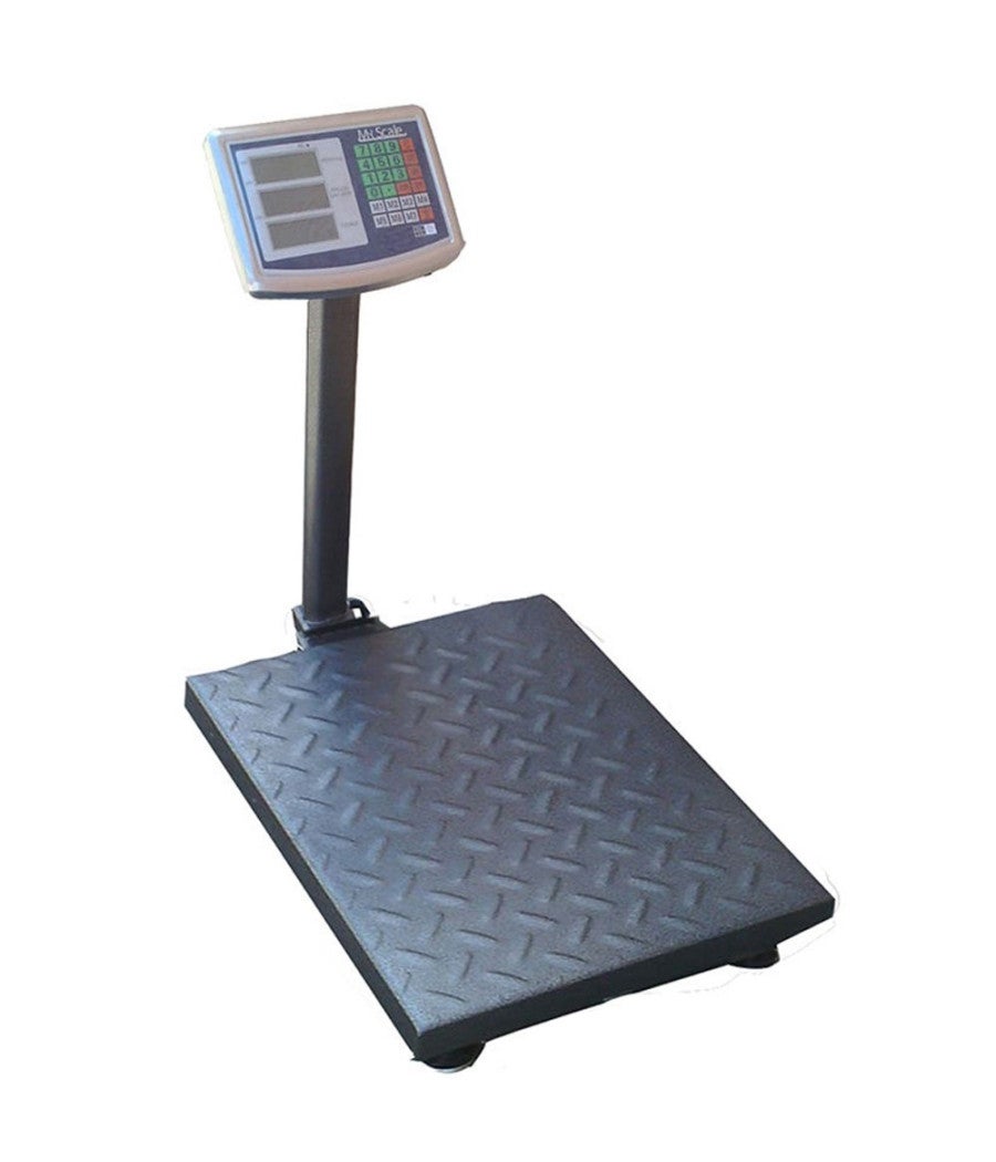 Trade Shop - Bilancia Bilico Digitale Elettronica Professionale 300 Kg Con Doppio Display - - 2