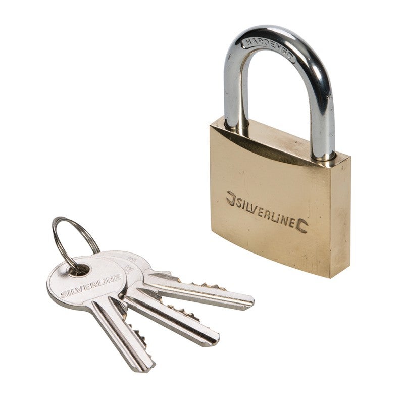 Silverline MSS04 Luchetto in ottone