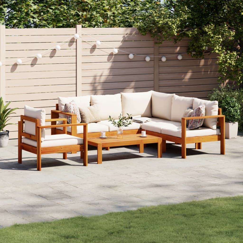 2 Chaises De Jardin Pliantes En Bois D'acacia Massif Avec Coussin Gris - VidaXL - 220 Kg De Charge - Dimensions 49x57.5x92 Cm