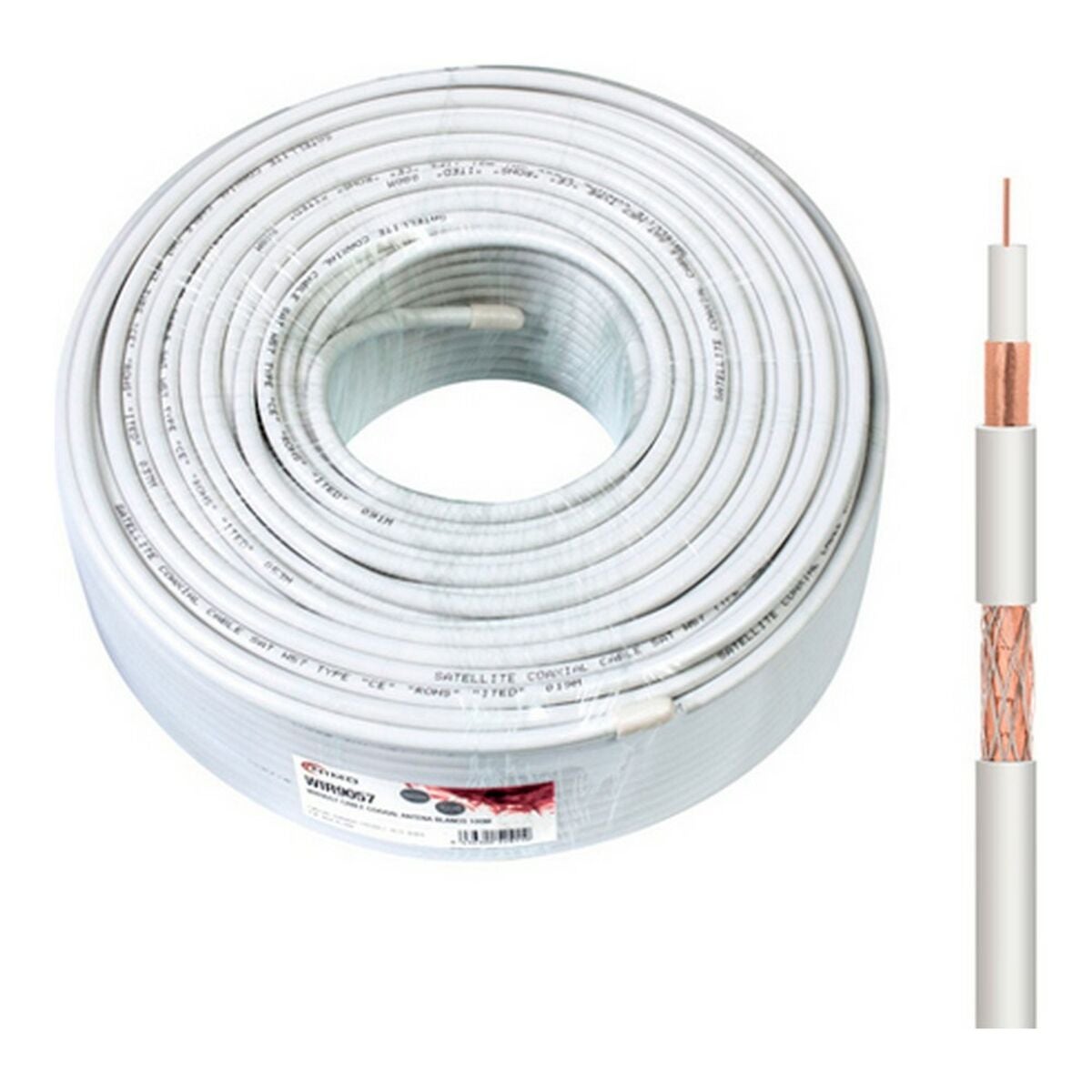 Câble antenne TV, câble coaxial, câble TV