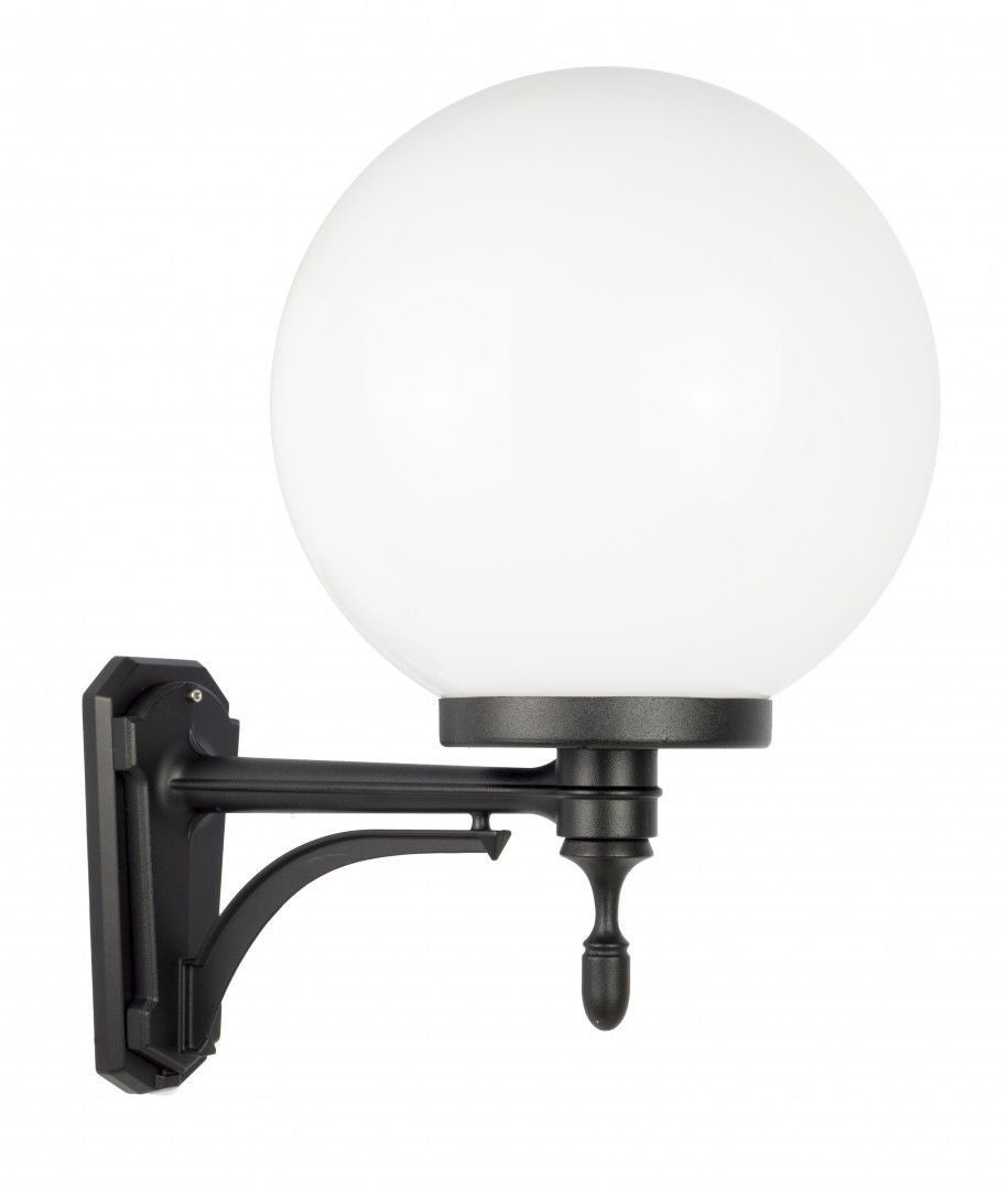 Kinkiet zewnętrzny Kule czarny 1xE27x100W wym: 52x30x45 cm IP43 SU-MA