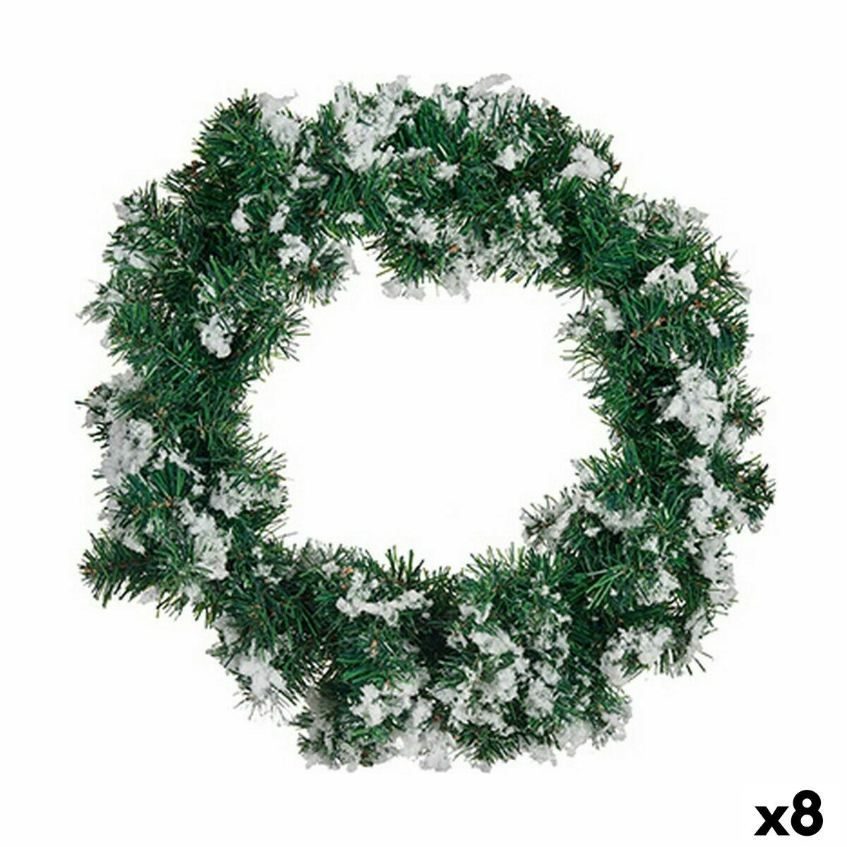 FABSELLER Ghirlanda artificiale di eucalipto 2 m di foglie di eucalipto rampicante, decorazione per la casa, per matrimonio, arco, parete, verde, bianco
