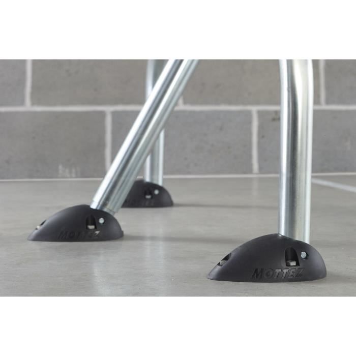 Barrière de parking 3 pieds rabattable design - 8