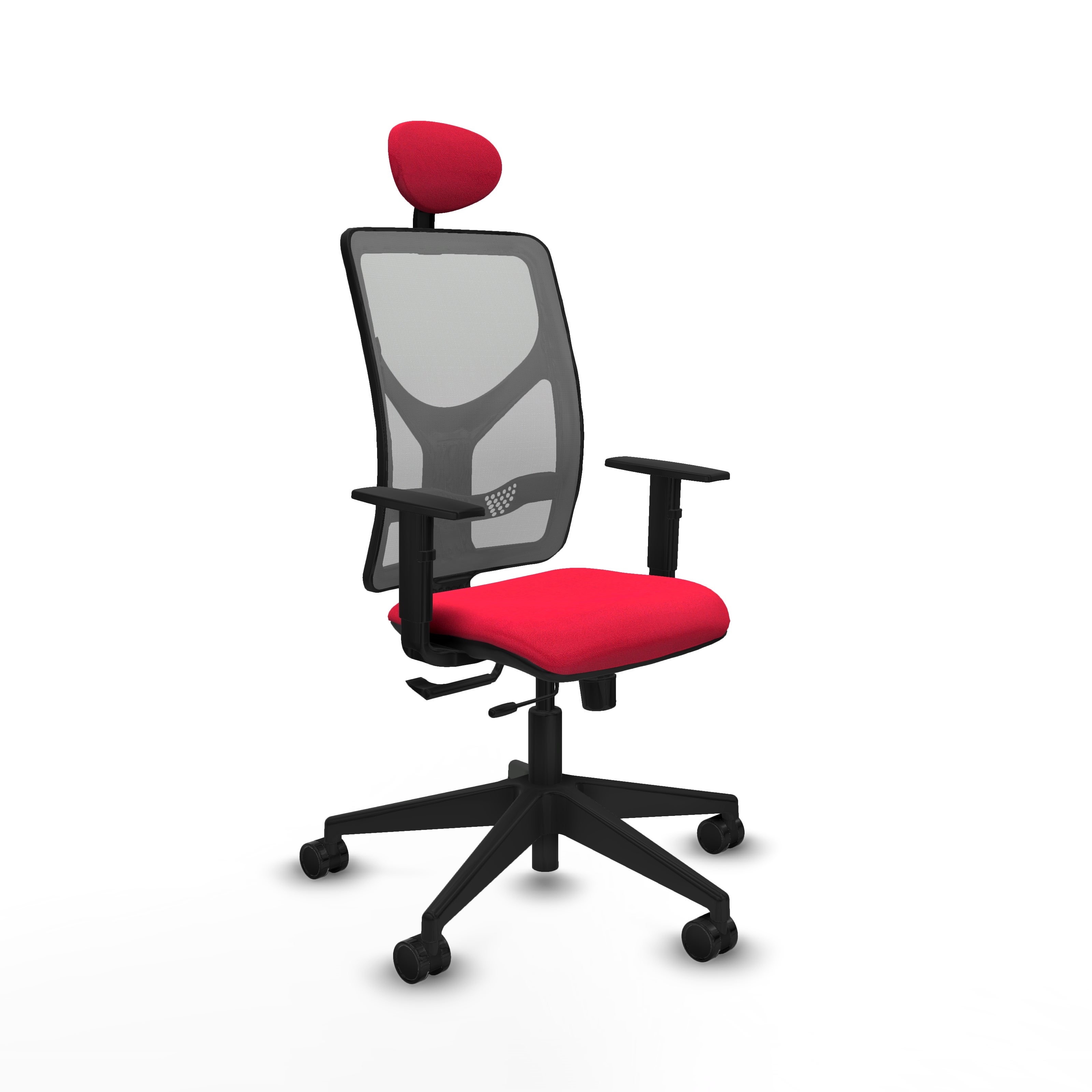 Silla de oficina Motilla con mecanismo Sincro/Traslack tapizada con ...