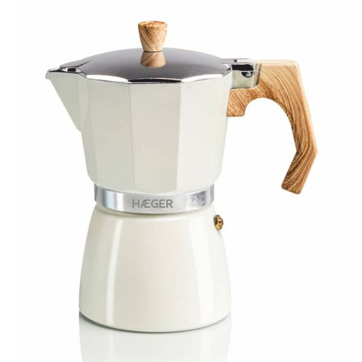 Haeger Cafetera Italiana Cp-06A.010a Beige , Leroy Merlin