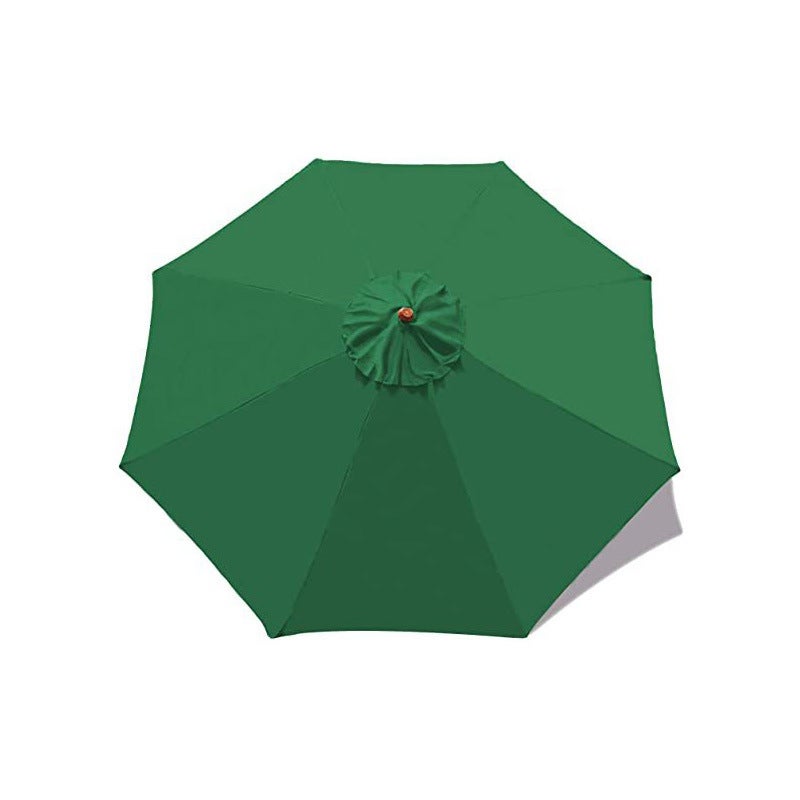 (Zielony) Parasol - Pokrycie wymienne - 6 żeber - Średnica 2 metry - Wodoodporny - Chroni przed promieniowaniem UV - Pokrycie wymienne