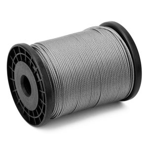 Câble En Acier INOX 2.5mm Pour Levage/traction Terrasse - Structure 7x7 - Neuf Marque JORISELECTION